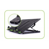 Supporto per notebook fino a 17.3'' con sistema di raffreddamento 