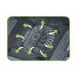 Supporto per notebook fino a 17.3'' con sistema di raffreddamento 