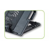 Supporto per notebook fino a 17.3'' con sistema di raffreddamento 