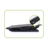 Supporto per notebook fino a 17.3'' con sistema di raffreddamento 
