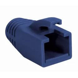 Copriconnettore per Plug RJ45 Cat.6 8mm Blu