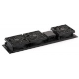 Gruppo di 3 Ventole a Soffitto per Rack 19'' per Audio Video