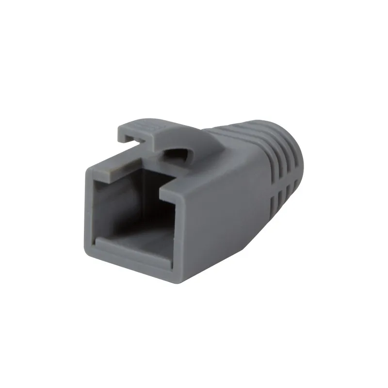 Copriconnettore per Plug RJ45 Cat.6 8mm Grigio