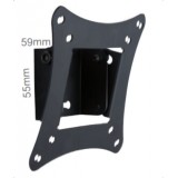 Supporto a Muro Inclinabile per TV 13-30'' nero