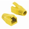 Copriconnettore per Plug RJ45 Cat.6 8mm Giallo