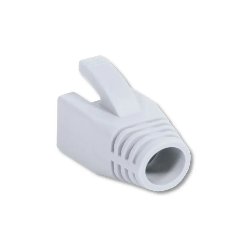 Copriconnettore per Plug RJ45 Cat.6 8mm Bianco