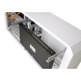 Armadio rack 19'' Ghost con porta cieca Bianco 