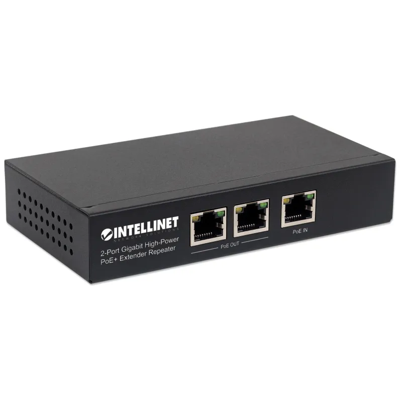 Ripetitore PoE+ Extender ad alta potenza 2 porte Gigabit