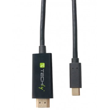 Cavo Adattatore USB-C&trade; Maschio a HDMI 2.0 4K Maschio 2m Nero