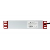 Multipresa Universale per Rack 10'' 4 posti Spina Schuko