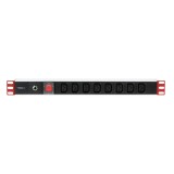 Multipresa per Rack 19'' 1U 8 Uscite C13