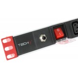 Multipresa per Rack 19'' 1U 8 Uscite C13