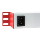 Multipresa per Rack 19'' 1U 8 Uscite C13