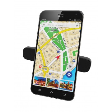 Supporto magnetico da auto per Smartphone con doppia clip
