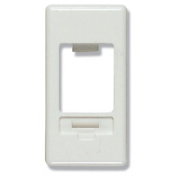 Adattatore Frutti RJ45 per Gewiss System/serie20 Bianco