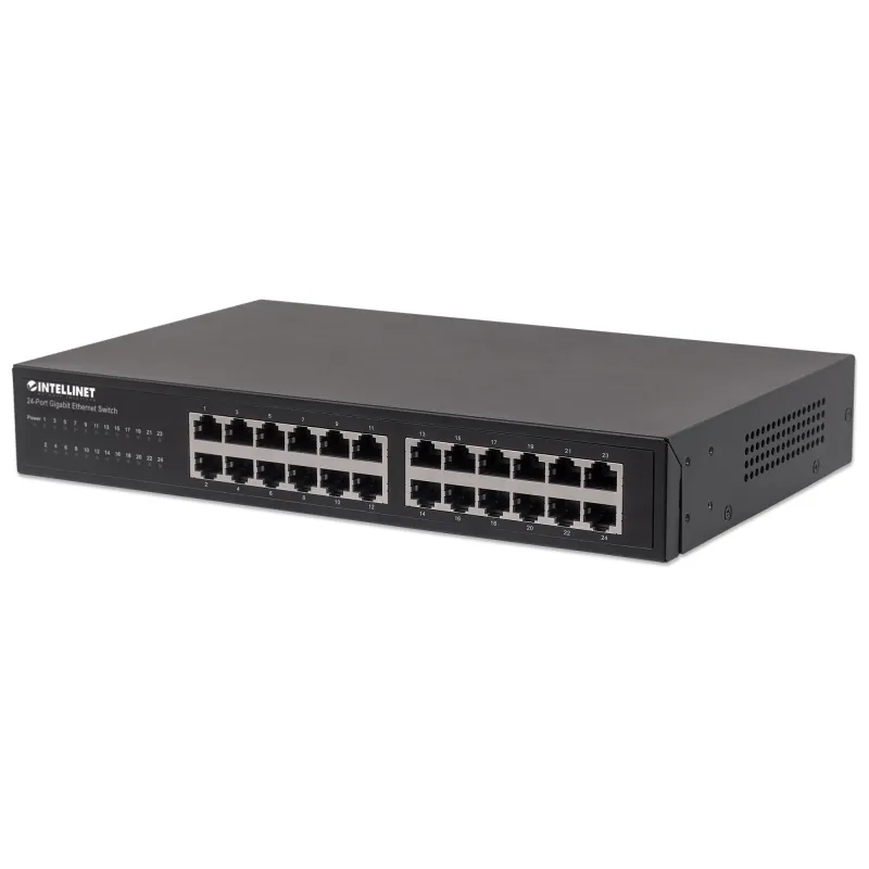 Gigabit Ethernet Switch 24 porte desktop/rack 