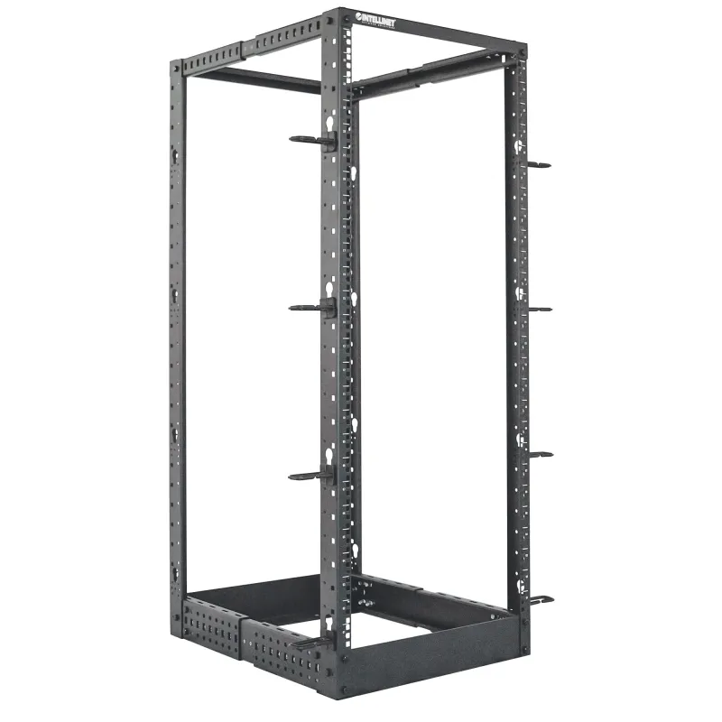 Open Frame Rack 19'' 4 Montanti 48U con profondit&agrave; regolabile