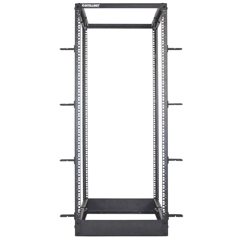 Open Frame Rack 19'' 4 Montanti 48U con profondit&agrave; regolabile