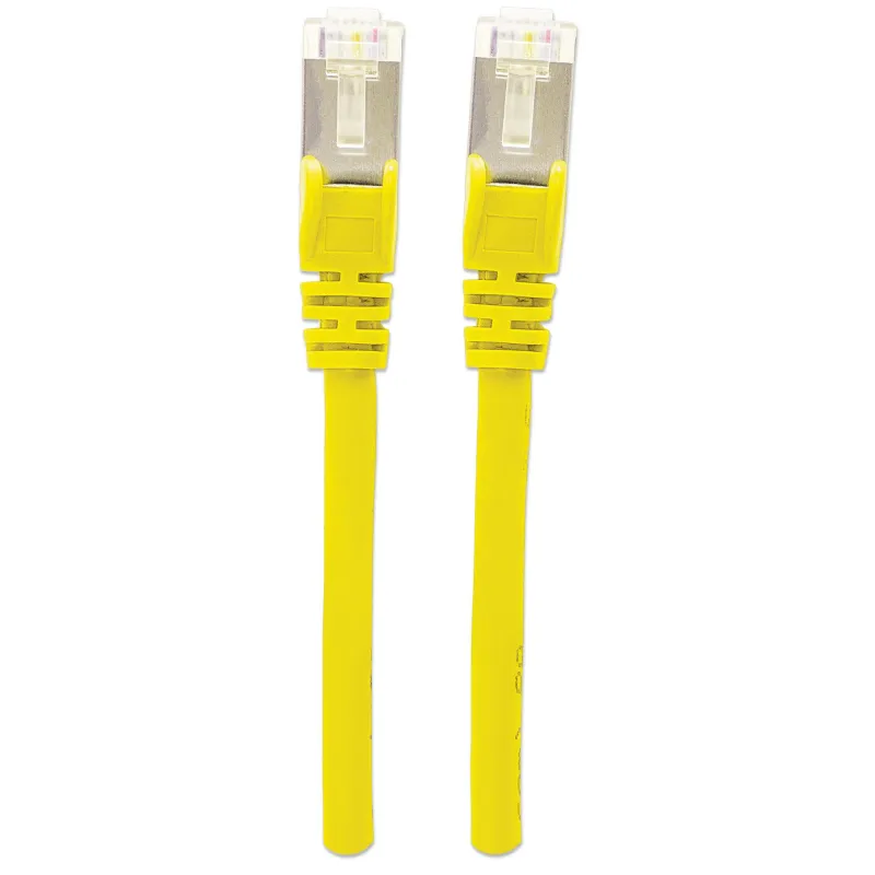Cavo Patch Cat.7 Plug RJ45 6A S/FTP LSZH 10m Giallo