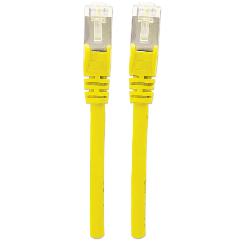 Cavo Patch Cat.7 Plug RJ45 6A S/FTP LSZH 0.5m Giallo