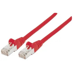Cavo Patch Cat.7 Plug RJ45 6A S/FTP LSZH 15m Rosso