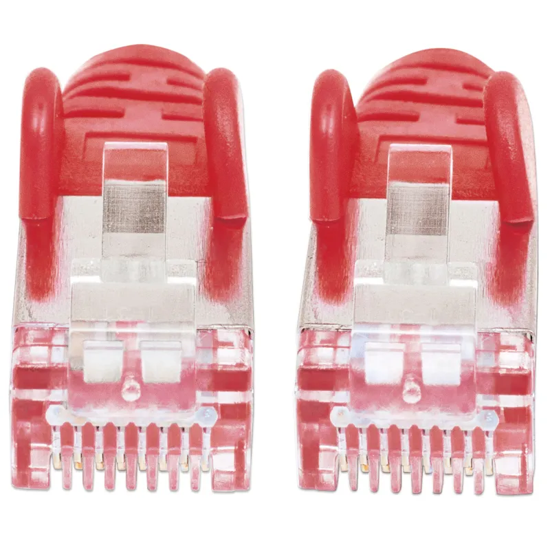 Cavo Patch Cat.7 Plug RJ45 6A S/FTP LSZH 15m Rosso