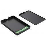 Box Esterno USB3.0 per HDD/SSD SATA 2,5'' Nero