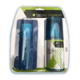 Kit di Pulizia per Monitor LCD 200ml con Panno Microfibra e Pennello