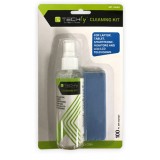 Kit di Pulizia per Monitor LCD 100ml con Panno Microfibra