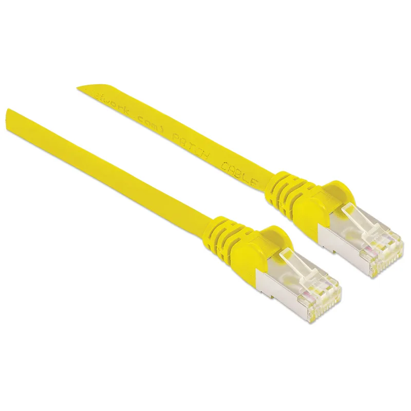 Cavo Patch Cat.7 Plug RJ45 6A S/FTP LSZH 15m Giallo