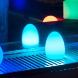 Lampada LED Multicolore di forma Ovale 