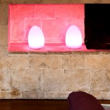 Lampada LED Multicolore di forma Ovale 