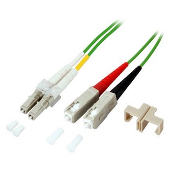 Cavo Fibra Ottica SC/LC 50/125 Multimodale 15 m OM5