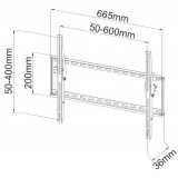 Staffa a Muro Fissa TV LED LCD 40-65''