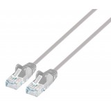 Cavo patch di rete Cat6 UTP Slim 0,5 m grigio
