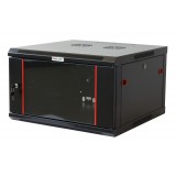 Armadio Rack 19'' a muro 9 unità due sezioni Nero