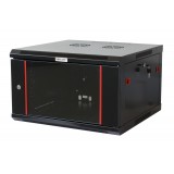 Armadio Rack 19'' a muro 9 unità due sezioni Nero
