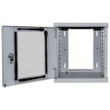 Armadio Rack 10'' a muro 6U Grigio