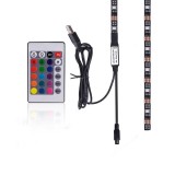 Striscia 30 LED RGB USB per Retro-illuminazione TV A++
