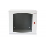 Armadio Rack 19'' a muro 10 unità sezione unica prof. 600mm Bianco