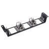 Subrack 19'' arretrato per moduli LSA 2U