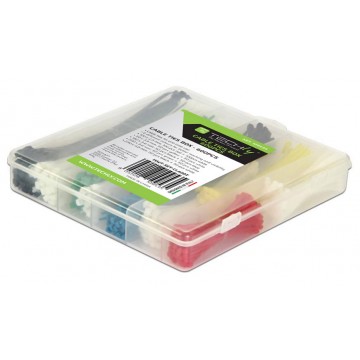 Fascette Fermacavo Colorate Kit da 600pz