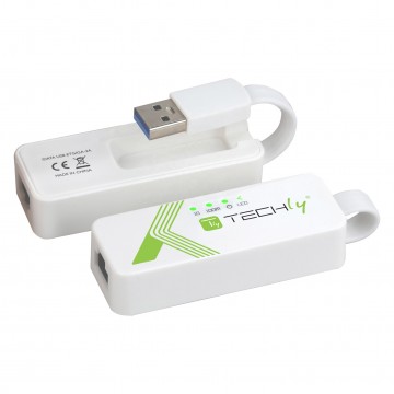 Adattatore Convertitore USB 3.0 Ethernet Gigabit RJ45 Lan