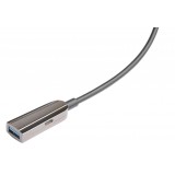 Cavo USB 3.0 SuperSpeed AOC in Fibra Ottica USB A M/F 10m Nero