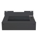 Staffe a Parete per Fissaggio Armadio Serie EE Nero