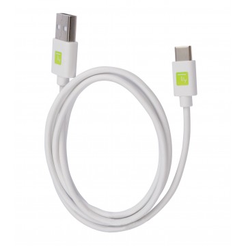 Cavo USB A Maschio 2.0 / USB-C&trade; Maschio 1m Bianco