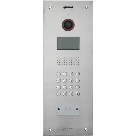 Dahua Videocitofono IP VTO1210C-X in acciaio con display