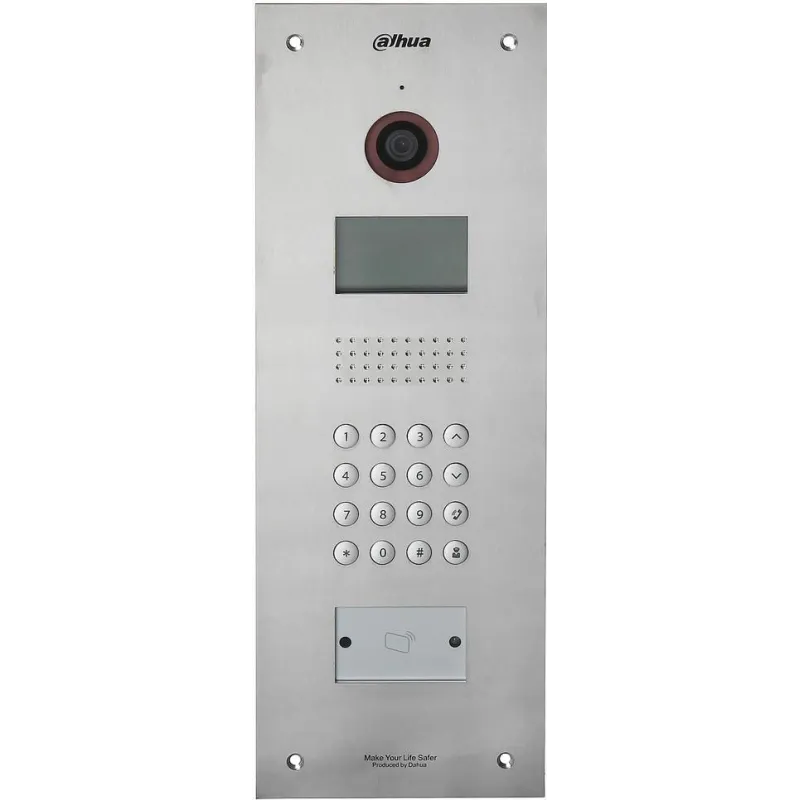 Dahua Videocitofono IP VTO1210C-X in acciaio con display
