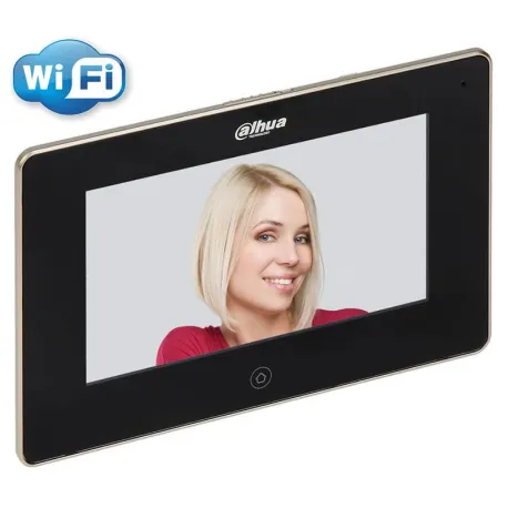 Dahua VTH5221D-B monitor Touch 7"  Wi-Fi Nero