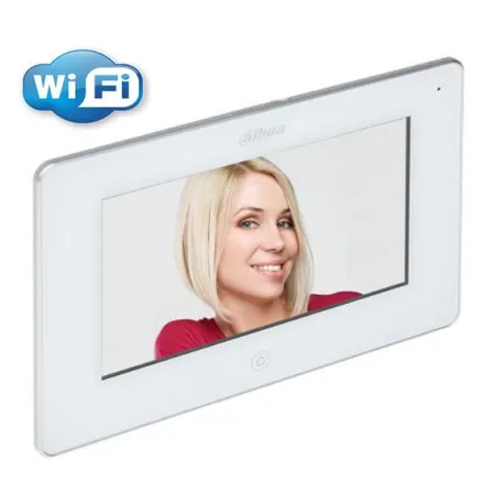 Dahua VTH5221D-W monitor Touch screen 7"  Wi-Fi bianco